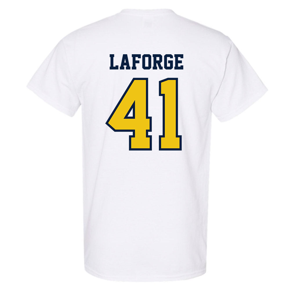 Michigan - NCAA Men's Lacrosse : Lucas Laforge - Classic Shersey T-Shirt-1