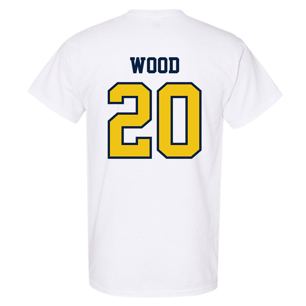 Michigan - NCAA Men's Soccer : Ethan Wood - Classic Shersey T-Shirt-1