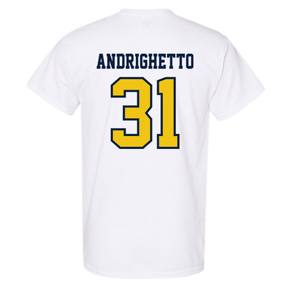 Michigan - NCAA Football : Nico Andrighetto - Classic Shersey T-Shirt-1