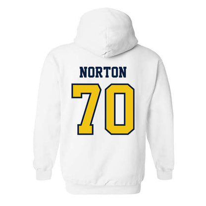 Michigan - NCAA Football : Brady Norton - Classic Shersey Hooded Sweatshirt-1