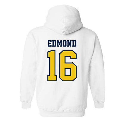Michigan - NCAA Football : Jo'Ziah Edmond - Classic Shersey Hooded Sweatshirt-1