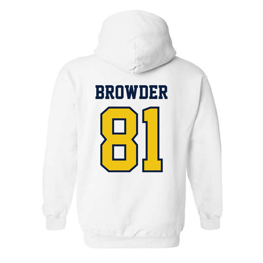 Michigan - NCAA Football : Jamar Browder - Classic Shersey Hooded Sweatshirt-0