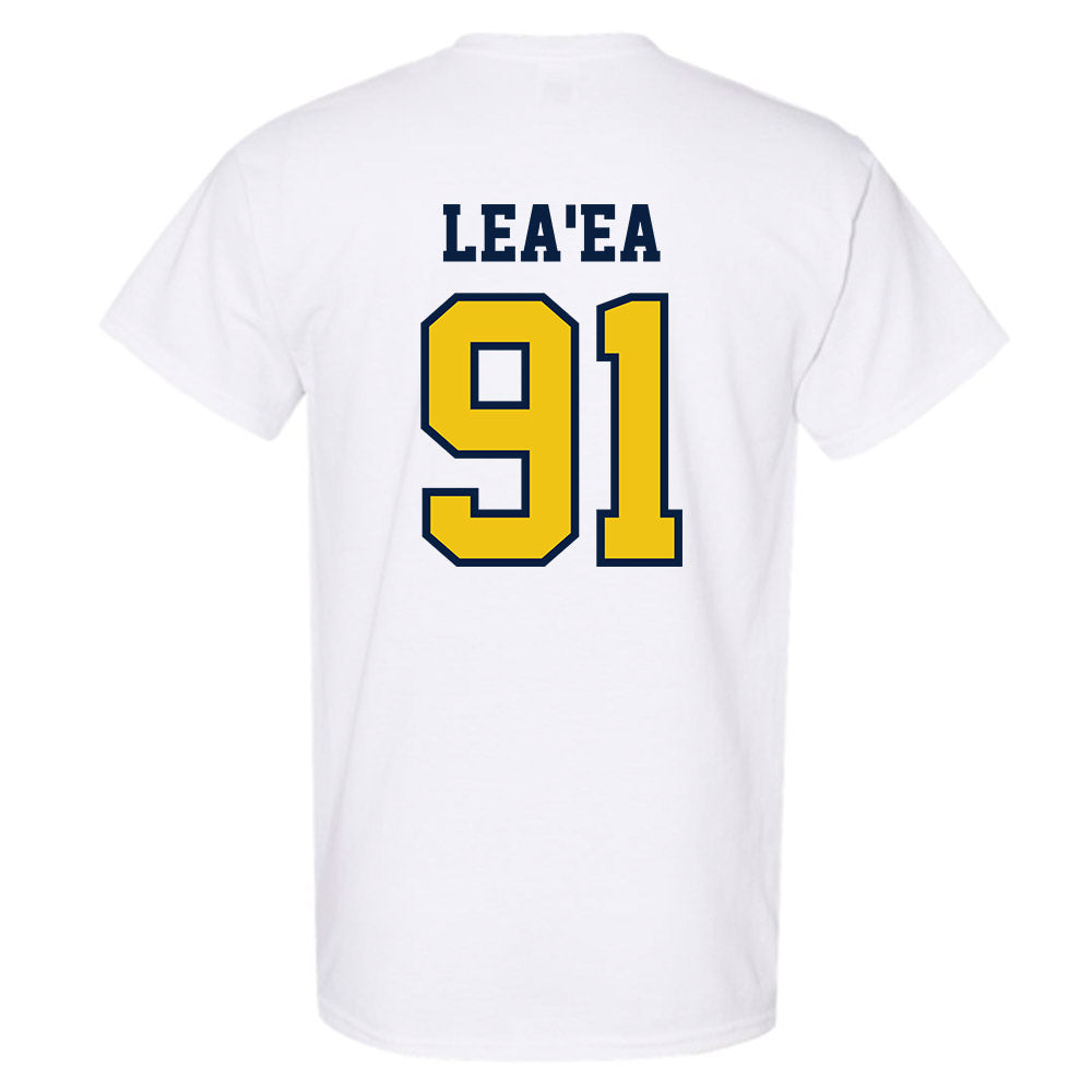Michigan - NCAA Football : Jonah Lea'ea - Classic Shersey T-Shirt-1