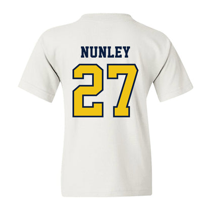 Michigan - NCAA Football : Ernest Nunley - Classic Shersey Youth T-Shirt-1