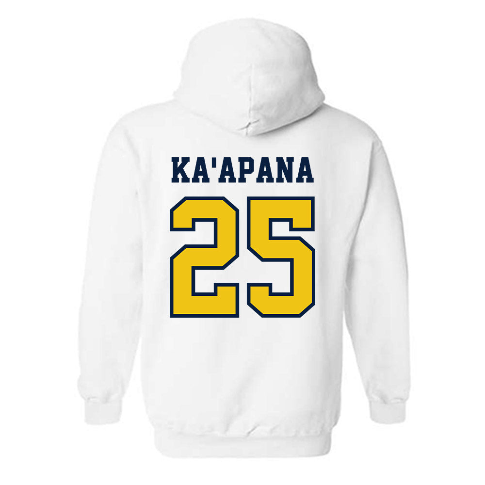 Michigan - NCAA Football : Micah Ka'apana - Classic Shersey Hooded Sweatshirt-1