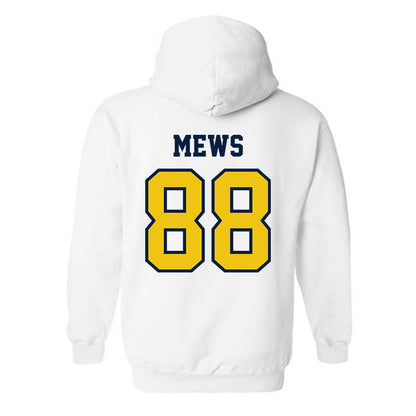 Michigan - NCAA Men's Ice Hockey : Henry Mews - Classic Shersey Hooded Sweatshirt-1
