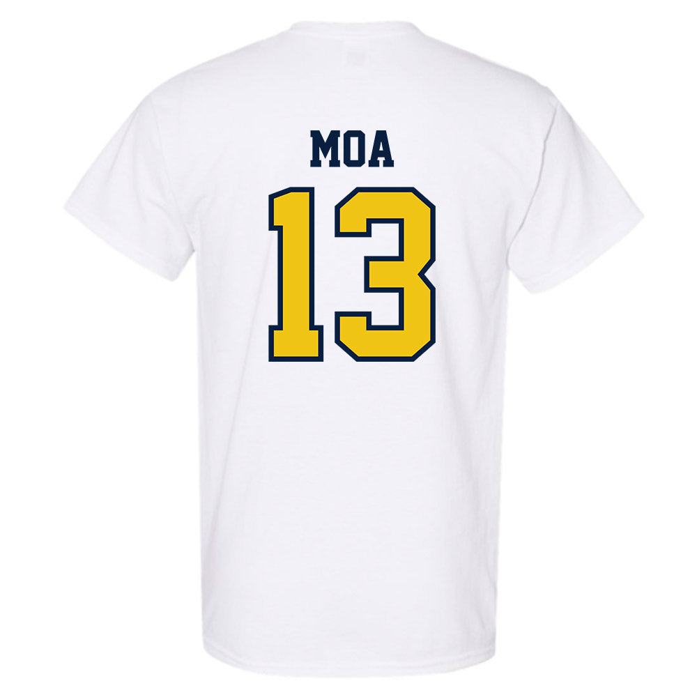 Michigan - NCAA Football : Aisea Moa - Classic Shersey T-Shirt-1