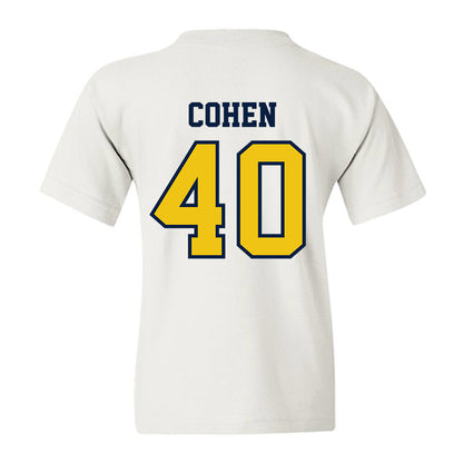 Michigan - NCAA Men's Lacrosse : Ryan Cohen - Classic Shersey Youth T-Shirt-1
