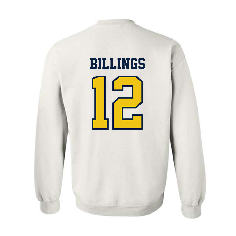 Michigan - NCAA Men's Lacrosse : Pace Billings - Classic Shersey Crewneck Sweatshirt-1