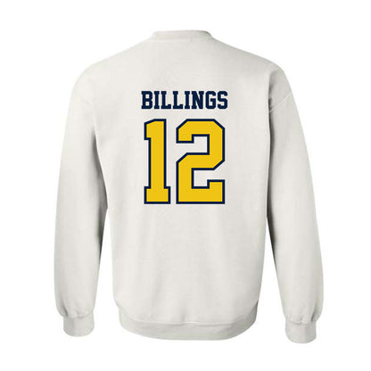 Michigan - NCAA Men's Lacrosse : Pace Billings - Classic Shersey Crewneck Sweatshirt-1