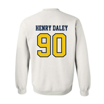 Michigan - NCAA Football : John Henry Daley - Classic Shersey Crewneck Sweatshirt-1