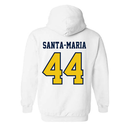 Michigan - NCAA Women's Lacrosse : Maya Santa-Maria - Classic Shersey Hooded Sweatshirt-1