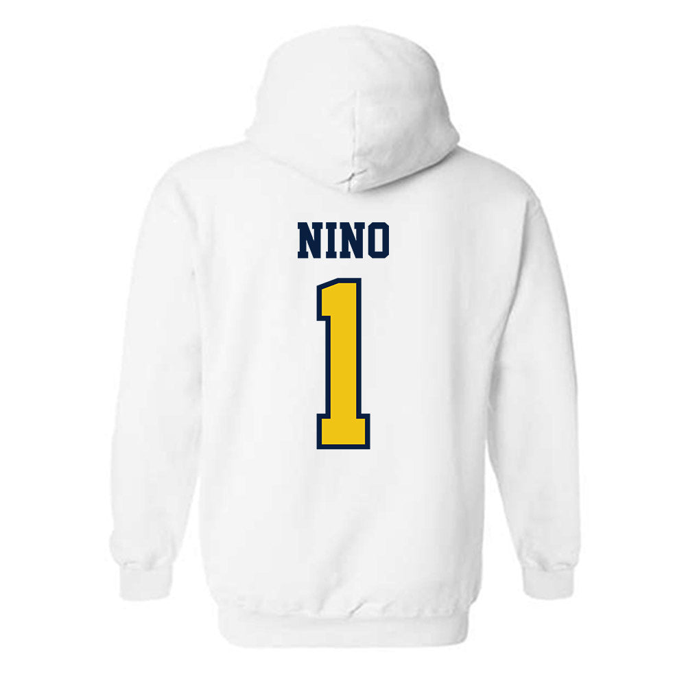 Michigan - NCAA Women's Soccer : Isabel Nino - Classic Shersey Hooded Sweatshirt-1