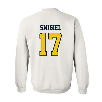 Michigan - NCAA Football : Brady Smigiel - Classic Shersey Crewneck Sweatshirt-1