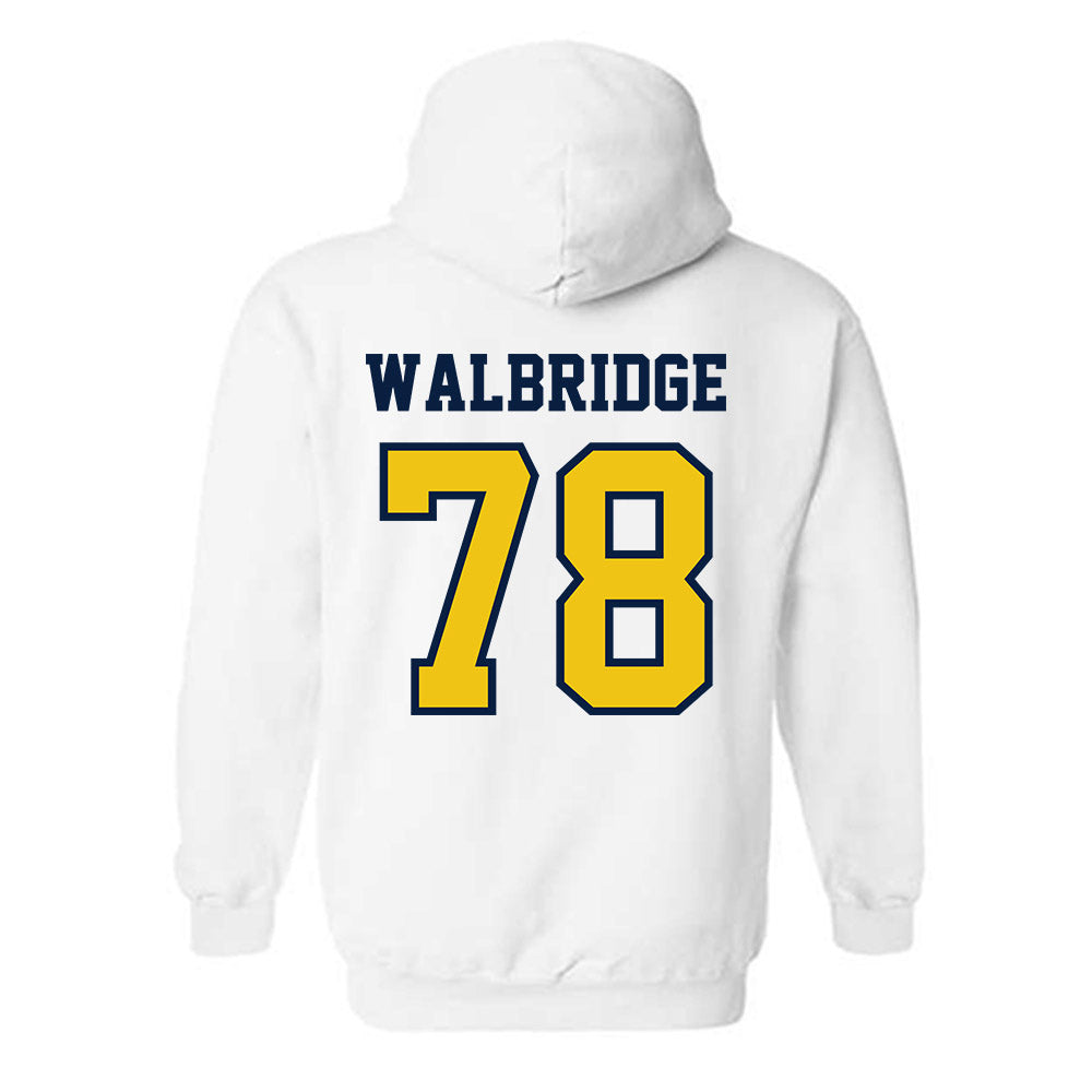 Michigan - NCAA Football : Marky Walbridge - Classic Shersey Hooded Sweatshirt-1