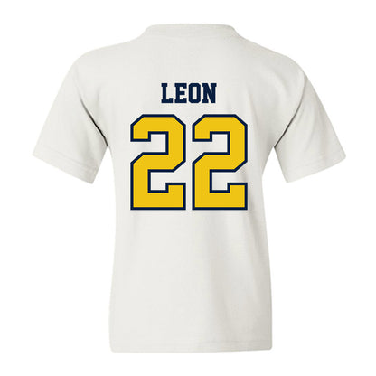 Michigan - NCAA Men's Soccer : Michael Leon - Classic Shersey Youth T-Shirt-1