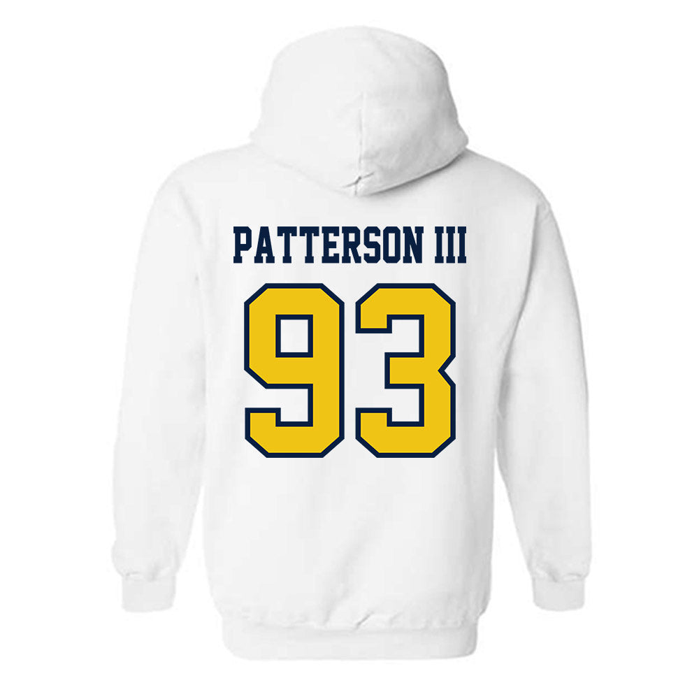 Michigan - NCAA Football : Benny Patterson III - Classic Shersey Hooded Sweatshirt-1
