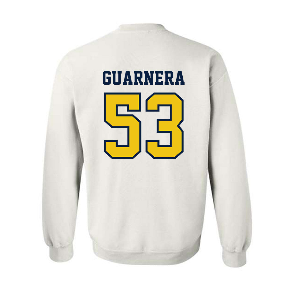 Michigan - NCAA Football : Jake Guarnera - Classic Shersey Crewneck Sweatshirt-1