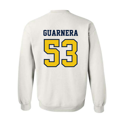 Michigan - NCAA Football : Jake Guarnera - Classic Shersey Crewneck Sweatshirt-1