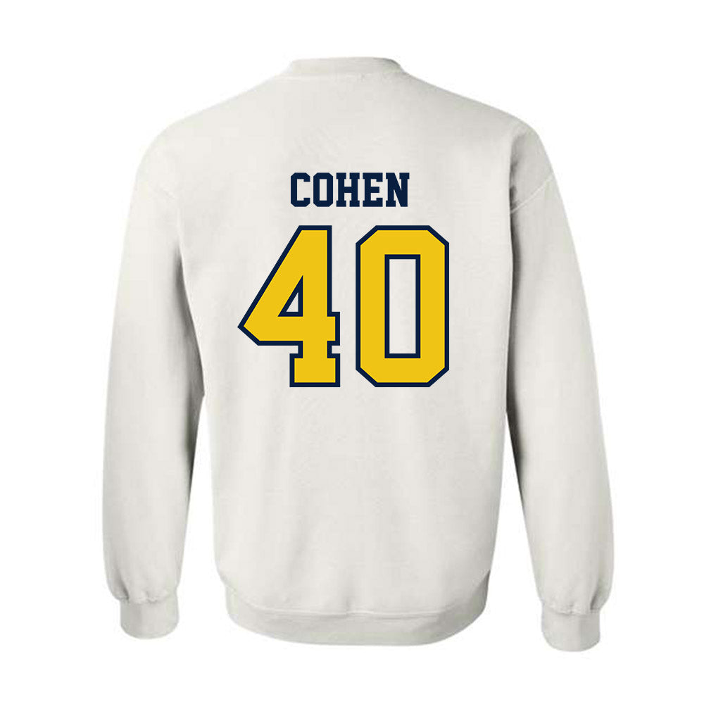 Michigan - NCAA Men's Lacrosse : Ryan Cohen - Classic Shersey Crewneck Sweatshirt-1