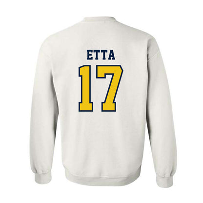 Michigan - NCAA Football : Enow Etta - Classic Shersey Crewneck Sweatshirt-1