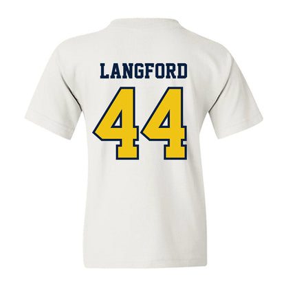 Michigan - NCAA Softball : Indiana Langford - Classic Shersey Youth T-Shirt-1