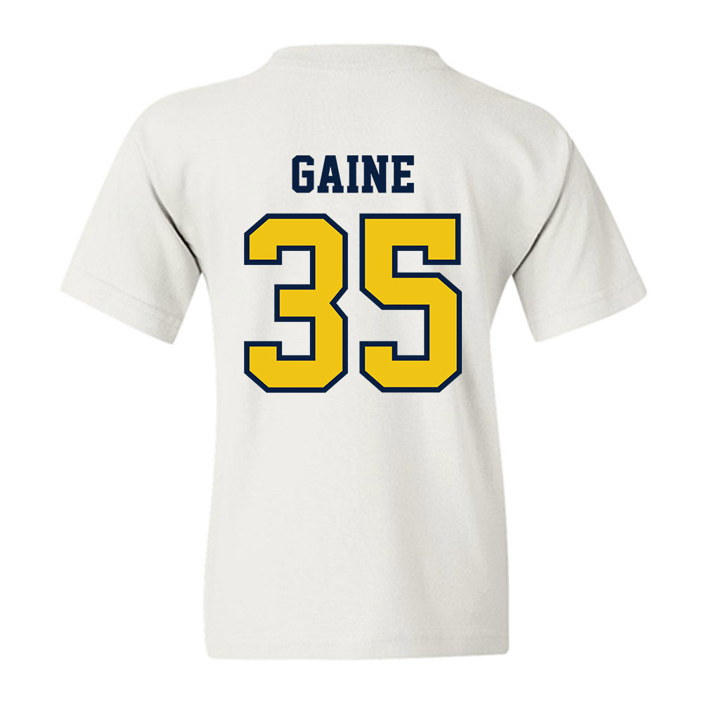 Michigan - NCAA Men's Lacrosse : Chris Gaine - Classic Shersey Youth T-Shirt-1