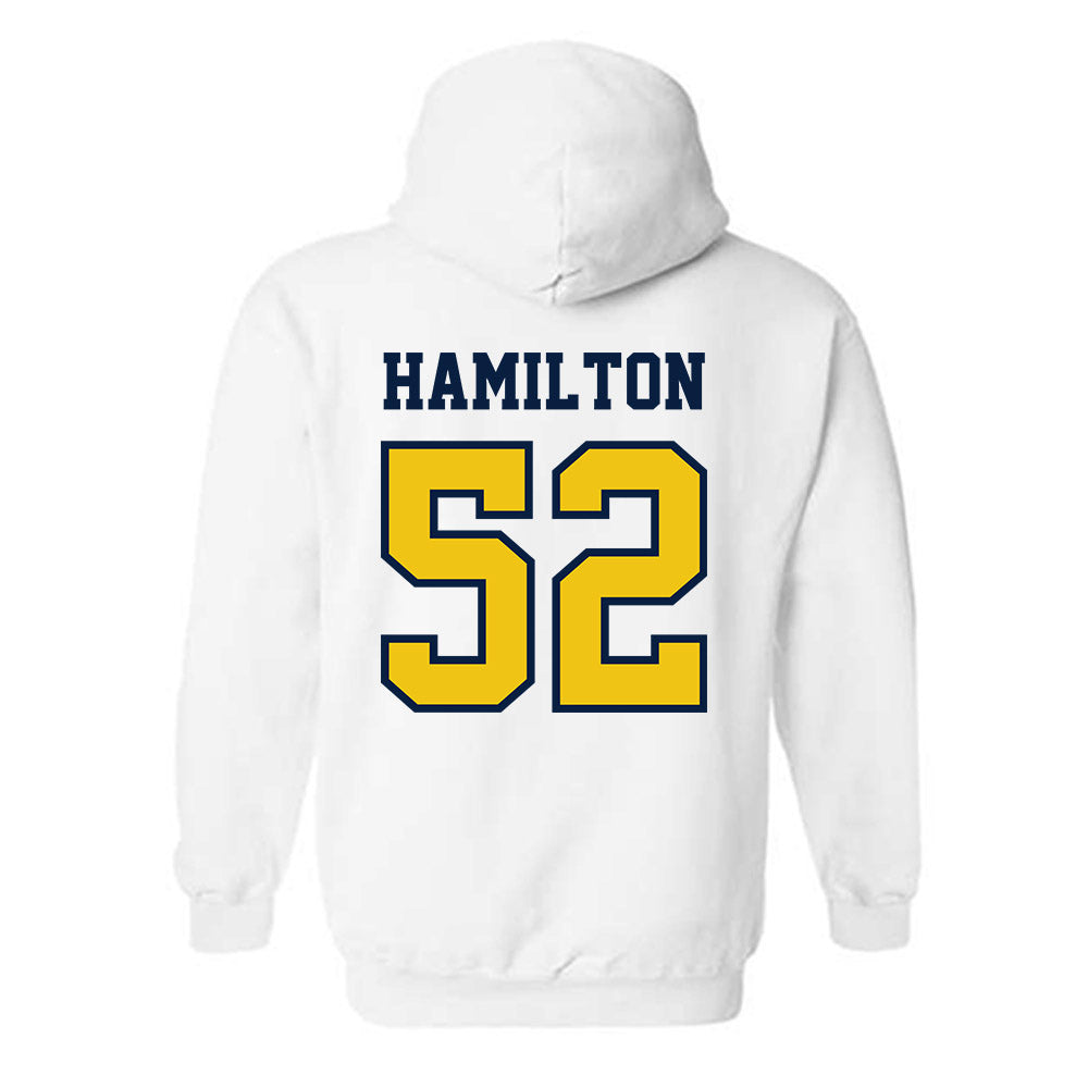 Michigan - NCAA Football : Ace Hamilton - Classic Shersey Hooded Sweatshirt-1