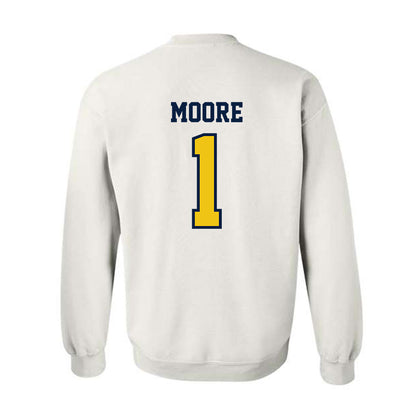 Michigan - NCAA Football : Rod Moore - Classic Shersey Crewneck Sweatshirt-1