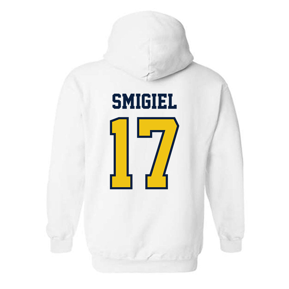 Michigan - NCAA Football : Brady Smigiel - Classic Shersey Hooded Sweatshirt-1