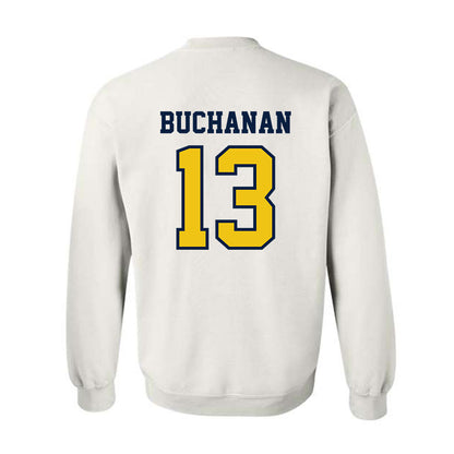 Michigan - NCAA Football : JJ Buchanan - Classic Shersey Crewneck Sweatshirt-1