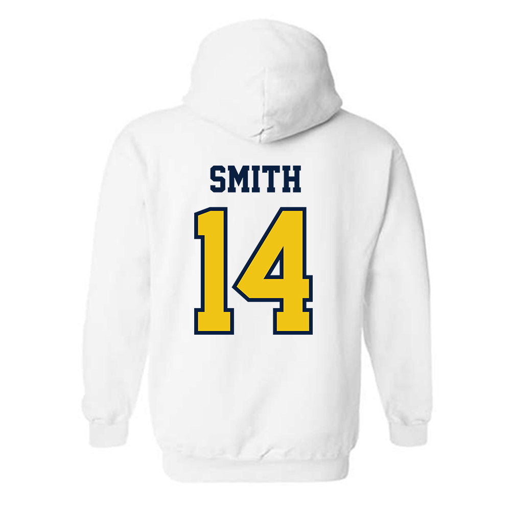 Michigan - NCAA Women's Lacrosse : Jill Smith - Classic Shersey Hooded Sweatshirt-1