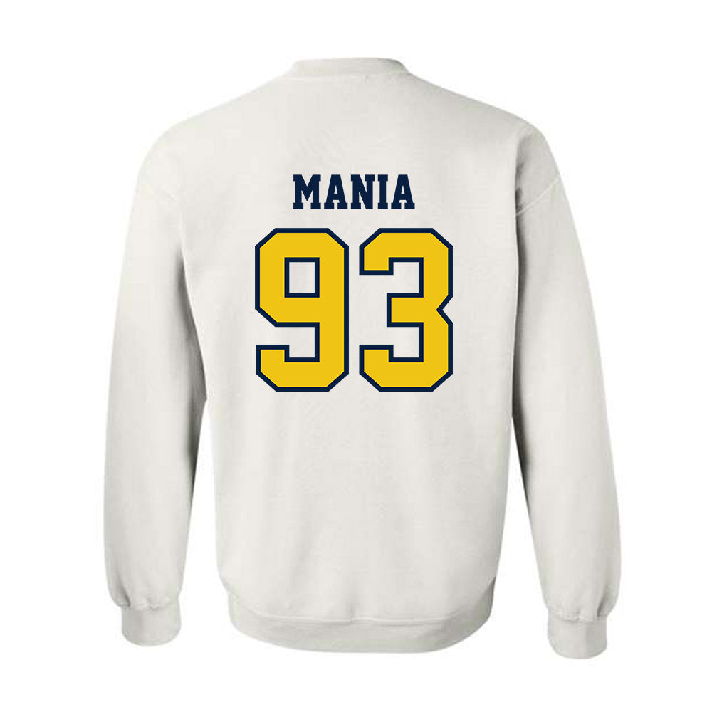 Michigan - NCAA Men's Ice Hockey : Matthew Mania - Classic Shersey Crewneck Sweatshirt-1