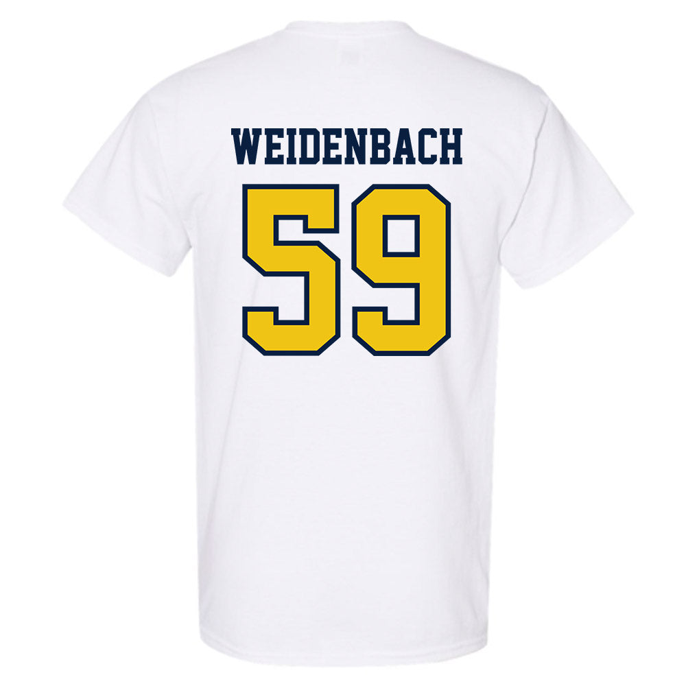Michigan - NCAA Football : John Weidenbach - Classic Shersey T-Shirt-1