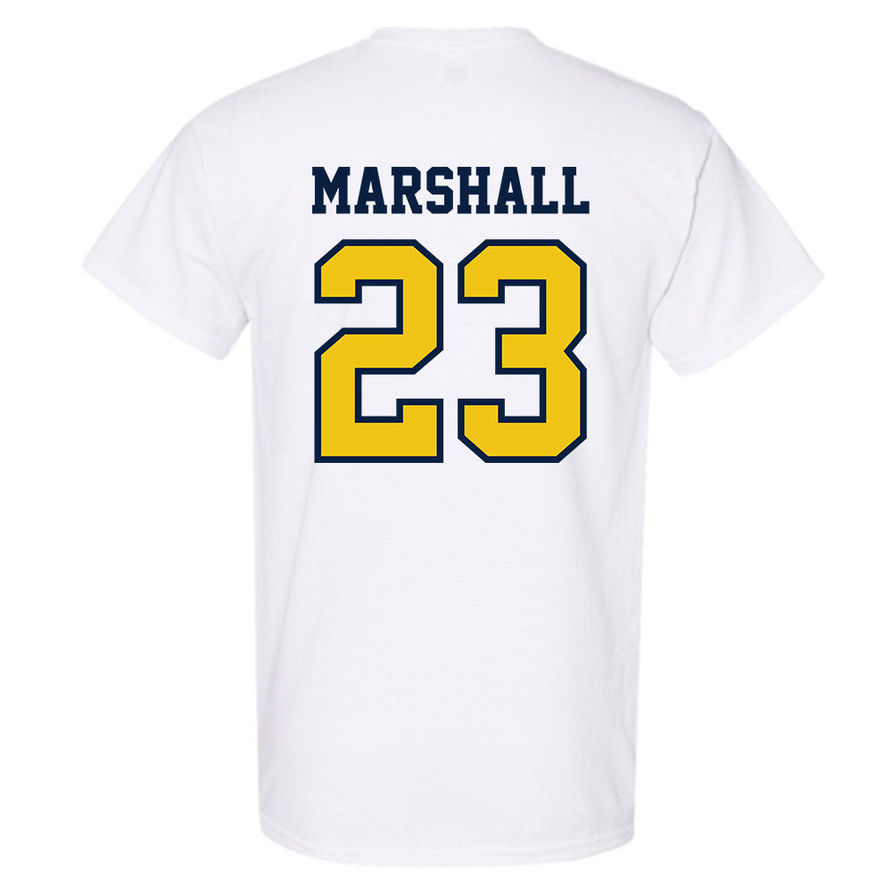 Michigan - NCAA Football : Jordan Marshall - Classic Shersey T-Shirt-1