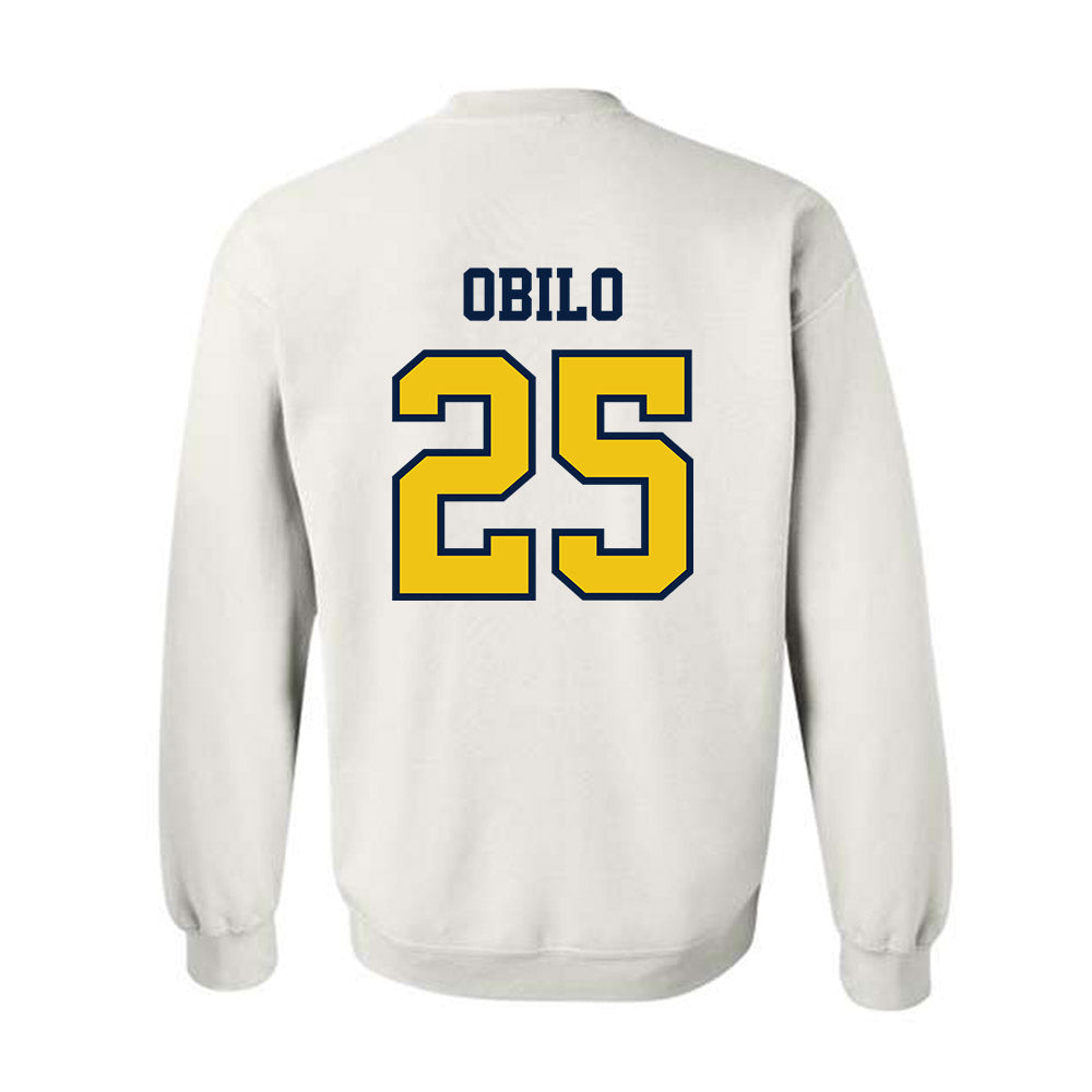 Michigan - NCAA Men's Soccer : Dubem Obilo - Classic Shersey Crewneck Sweatshirt-1