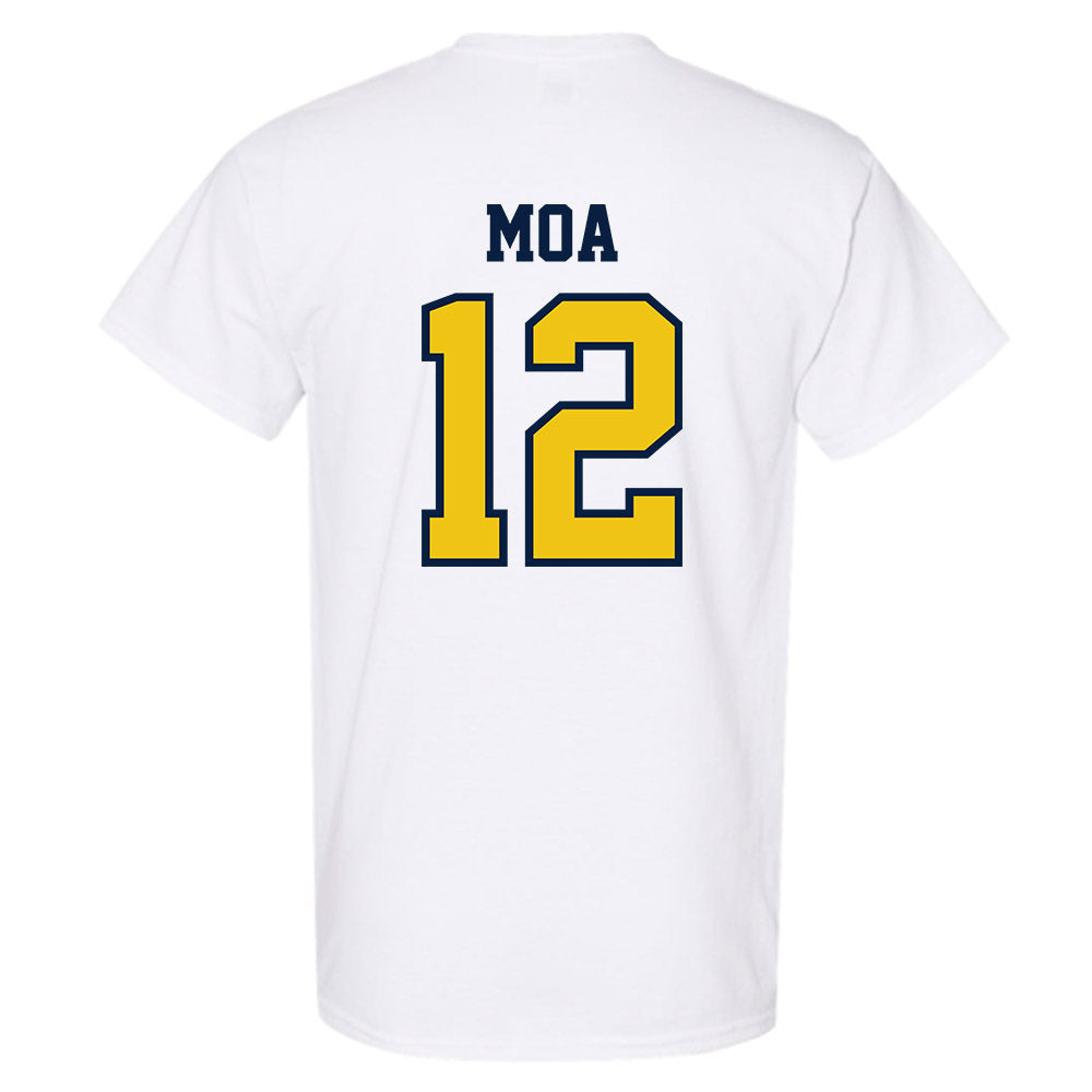 Michigan - NCAA Football : Salesi Moa - Classic Shersey T-Shirt-1