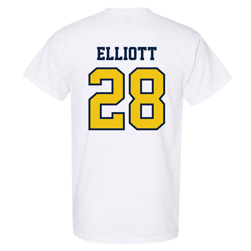 Michigan - NCAA Men's Lacrosse : Jack Elliott - Classic Shersey T-Shirt-1