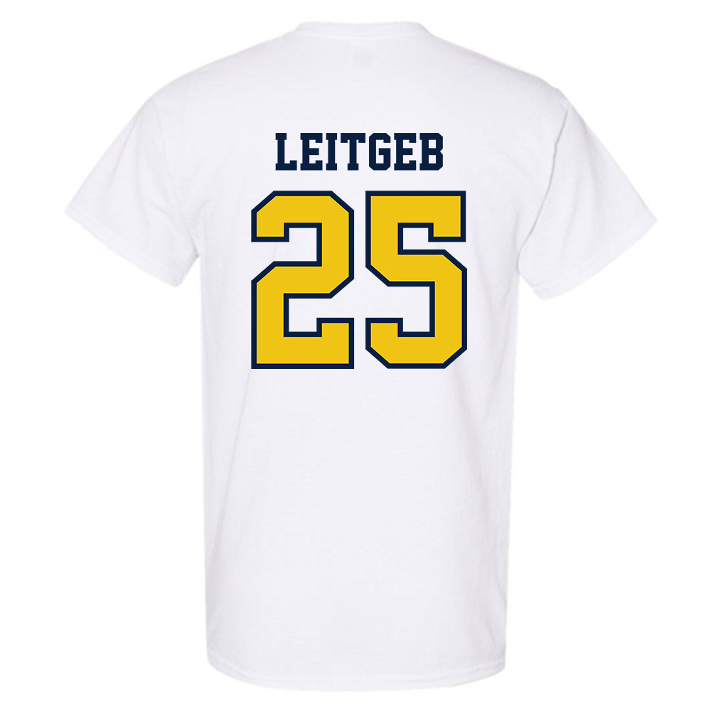 Michigan - NCAA Baseball : Brock leitgeb - Classic Shersey T-Shirt-1