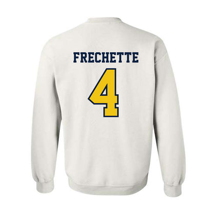 Michigan - NCAA Men's Lacrosse : Michael Frechette - Classic Shersey Crewneck Sweatshirt-1