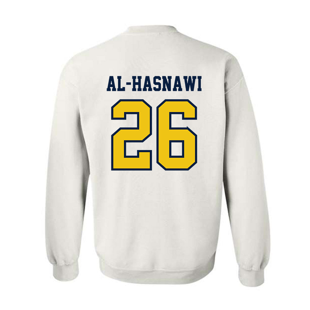 Michigan - NCAA Men's Soccer : Moshtaba Al-Hasnawi - Classic Shersey Crewneck Sweatshirt-1