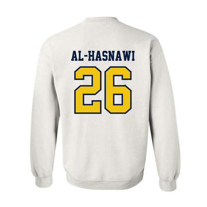 Michigan - NCAA Men's Soccer : Moshtaba Al-Hasnawi - Classic Shersey Crewneck Sweatshirt-1