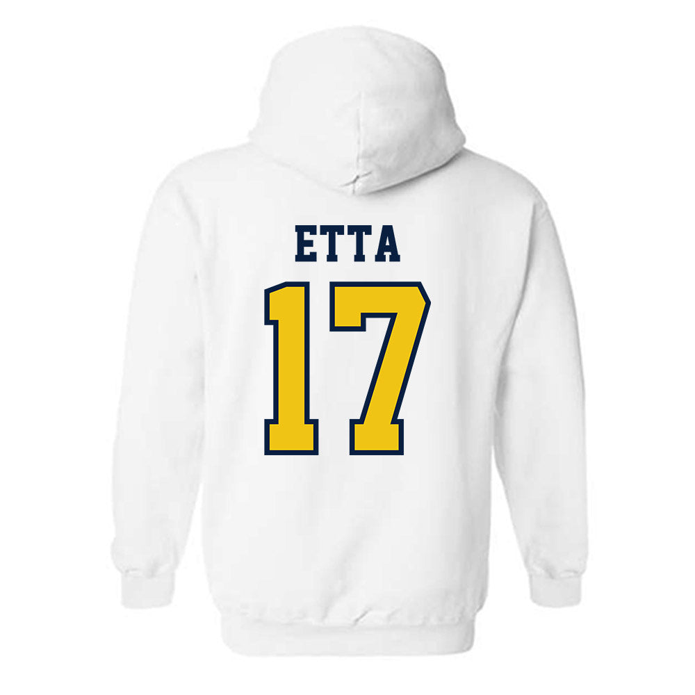 Michigan - NCAA Football : Enow Etta - Classic Shersey Hooded Sweatshirt-1