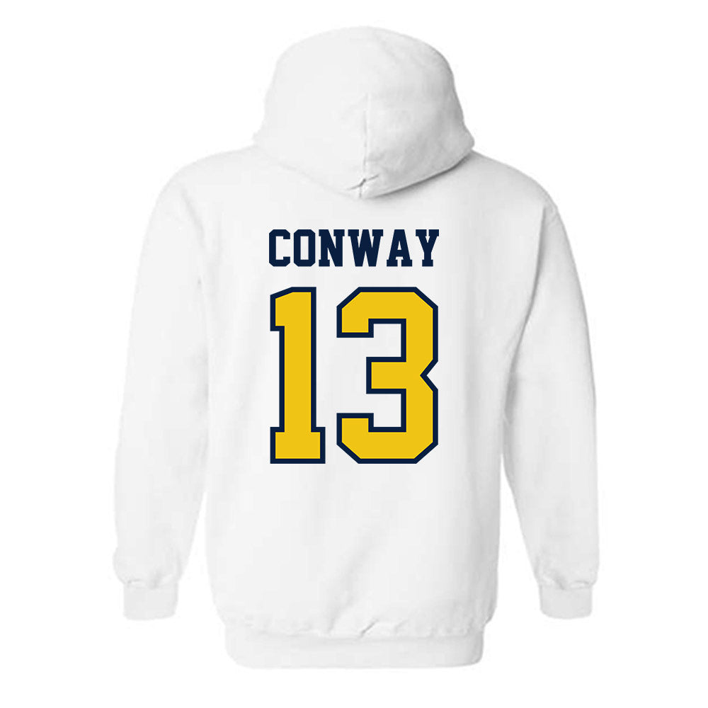 Michigan - NCAA Softball : Jenissa Conway - Classic Shersey Hooded Sweatshirt-1