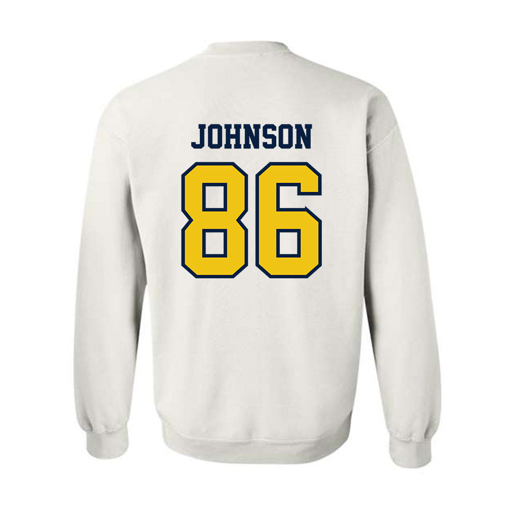 Michigan - NCAA Football : Travis Johnson - Classic Shersey Crewneck Sweatshirt-1