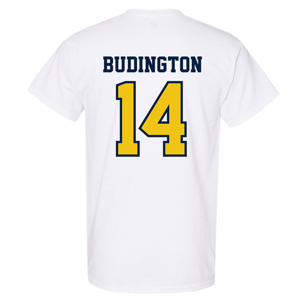 Michigan - NCAA Men's Lacrosse : Joseph Budington - Classic Shersey T-Shirt-1