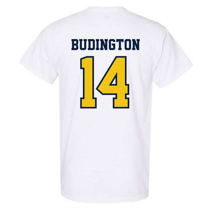 Michigan - NCAA Men's Lacrosse : Joseph Budington - Classic Shersey T-Shirt-1