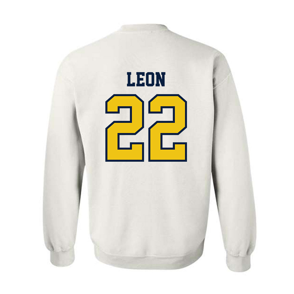Michigan - NCAA Men's Soccer : Michael Leon - Classic Shersey Crewneck Sweatshirt-1