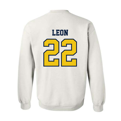 Michigan - NCAA Men's Soccer : Michael Leon - Classic Shersey Crewneck Sweatshirt-1