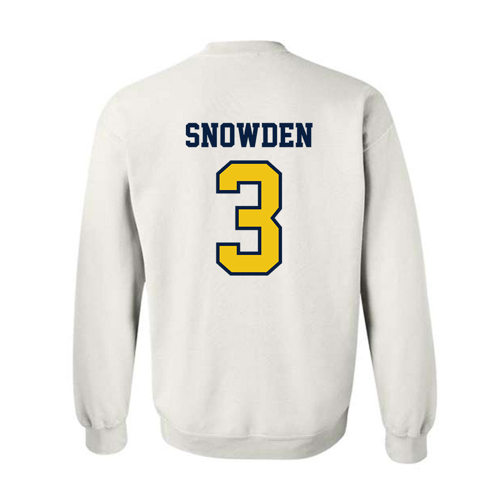 Michigan - NCAA Football : Smith Snowden - Classic Shersey Crewneck Sweatshirt-1